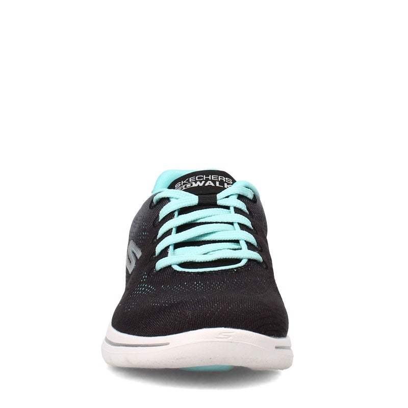 Skechers Women's Go Walk 5 - Alive, Black/Aqua, 10.5 - Image 4